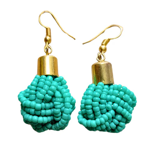 Ball Beaded Earrings