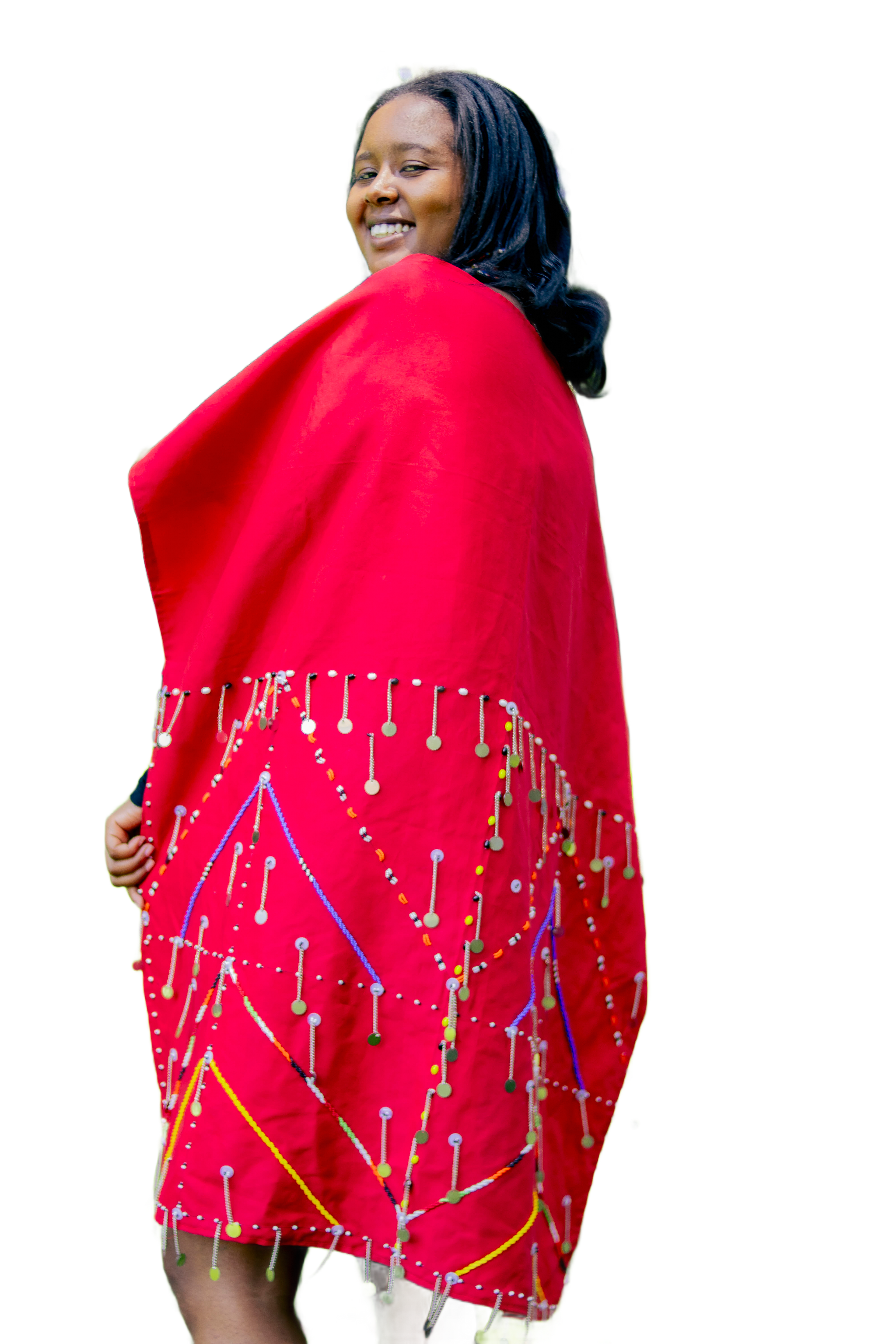 Red Maasai Cover-up