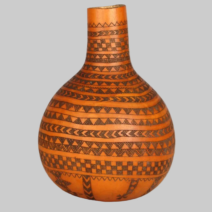 Etched Calabash